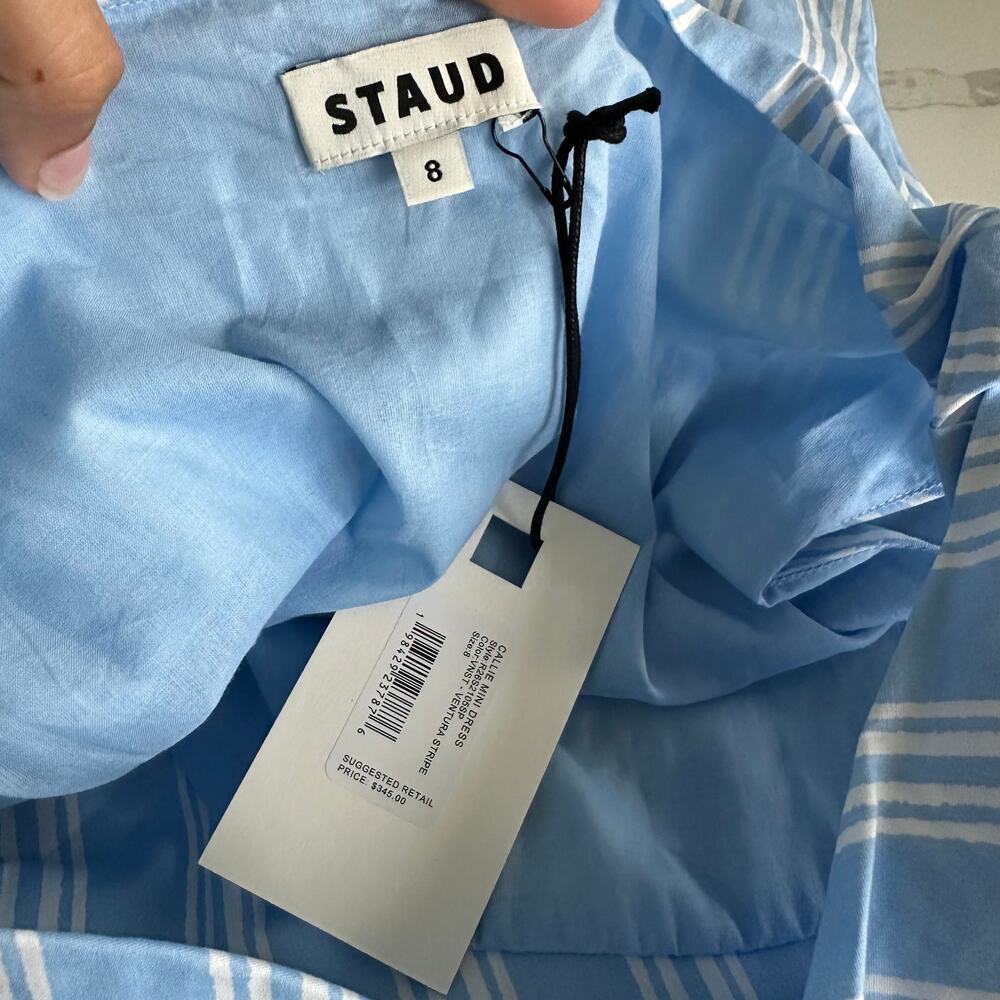 STAUD Callie Mini Dress Color: Ventura St
SIZE 8 - Picture 7 of 7
